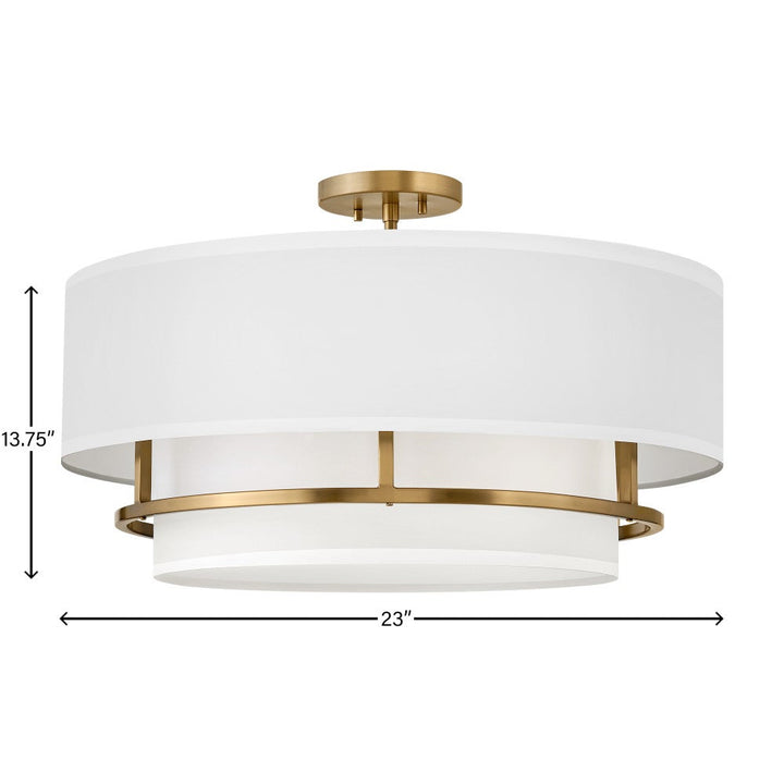 Graham Semi-Flush Mount