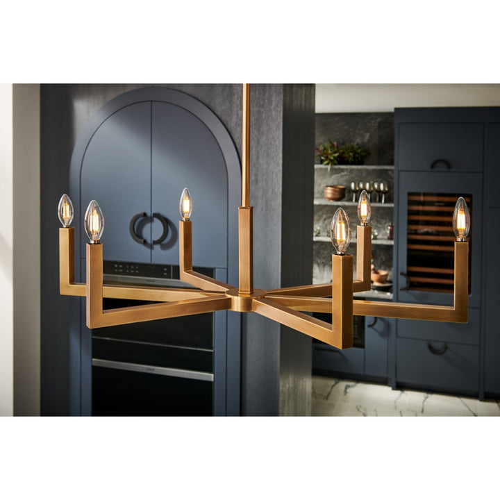 Ezra Small Six Light Linear