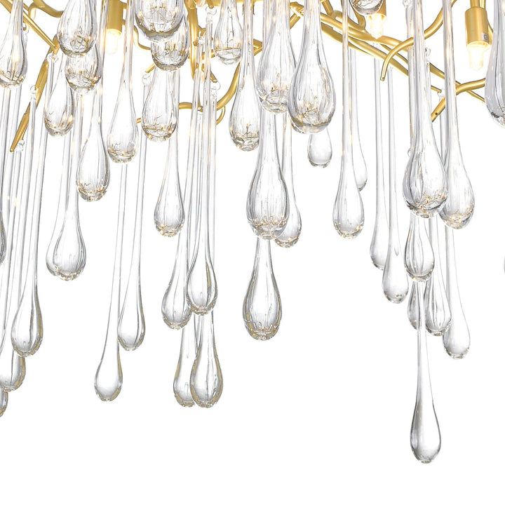 Anita - Chandelier with Crystals
