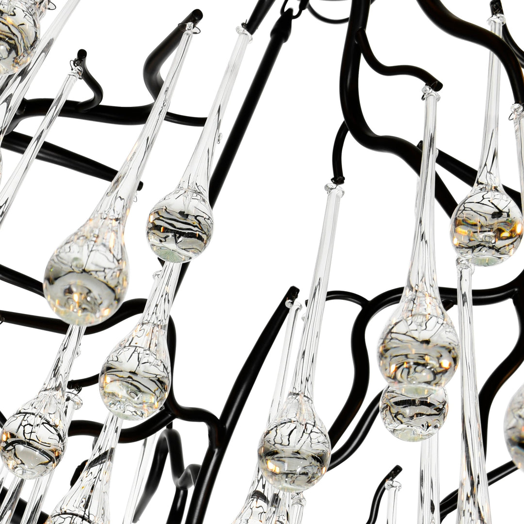 Anita - Chandelier with Crystals