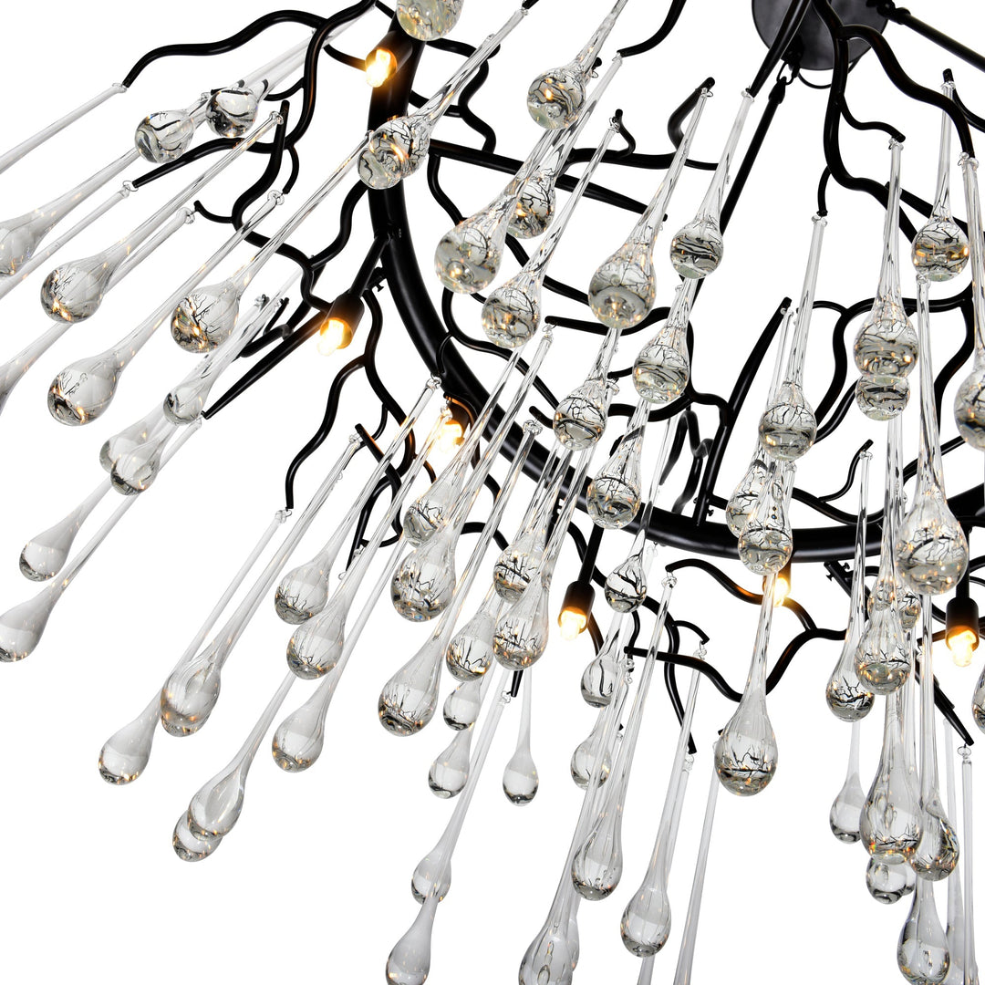 Anita - Chandelier with Crystals