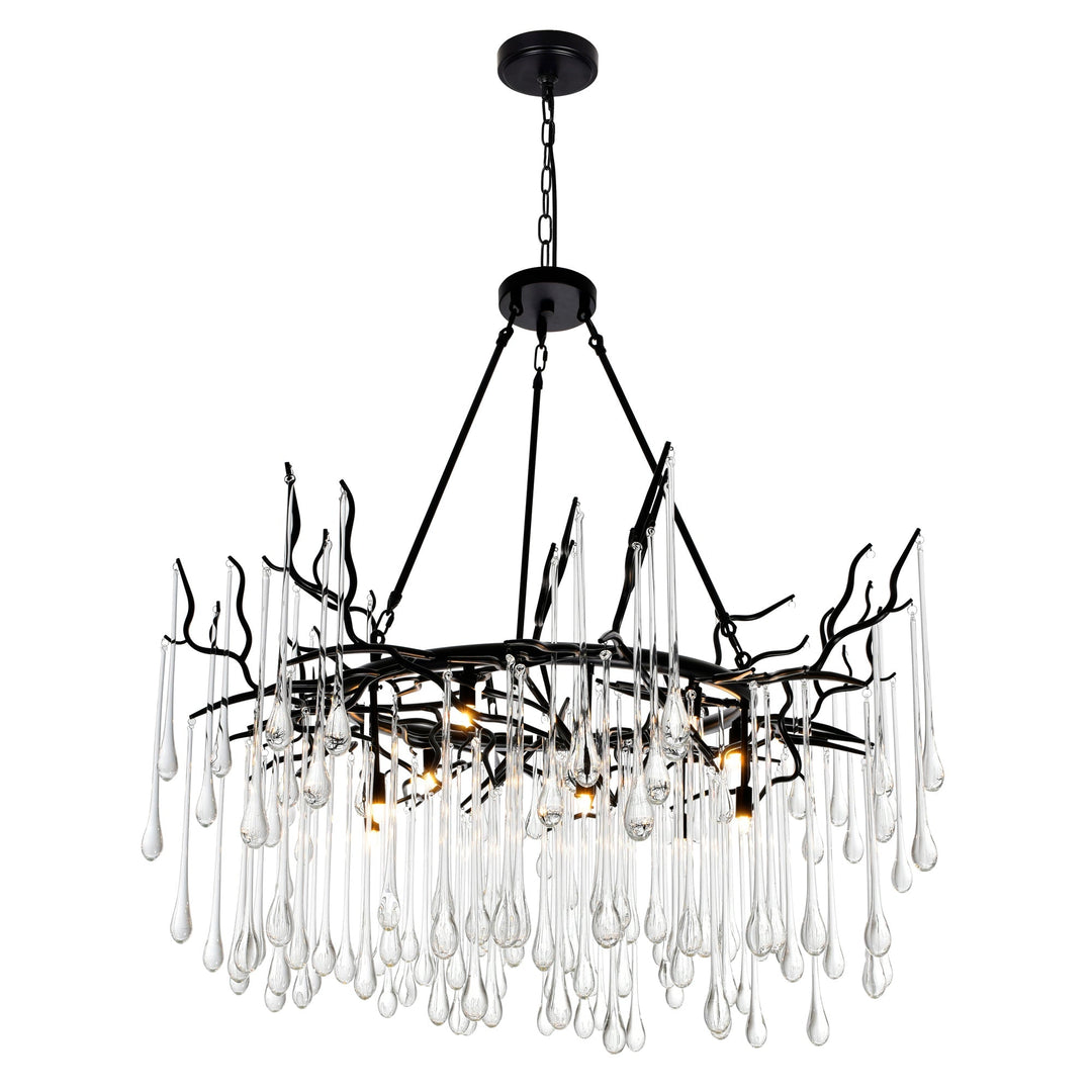 Anita - Chandelier with Crystals