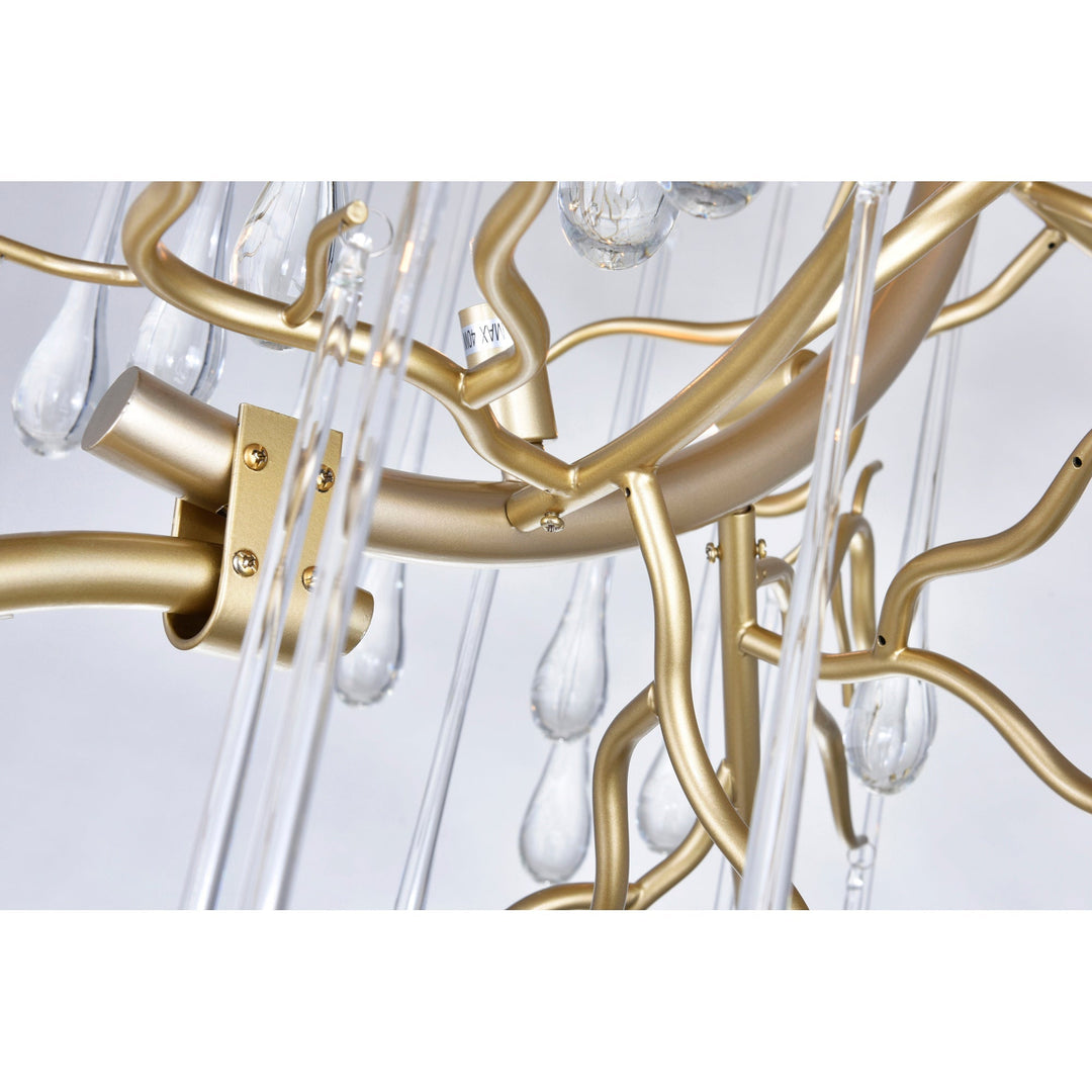 Anita - Chandelier with Crystals