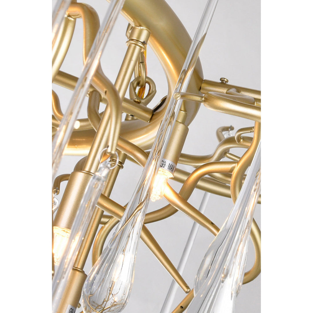 Anita - Chandelier with Crystals