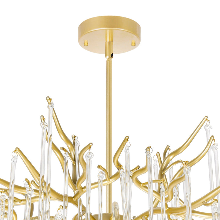 Anita - Chandelier with Crystals
