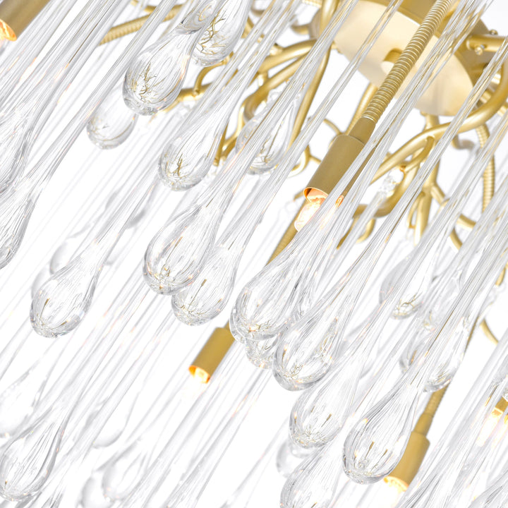 Anita - Chandelier with Crystals