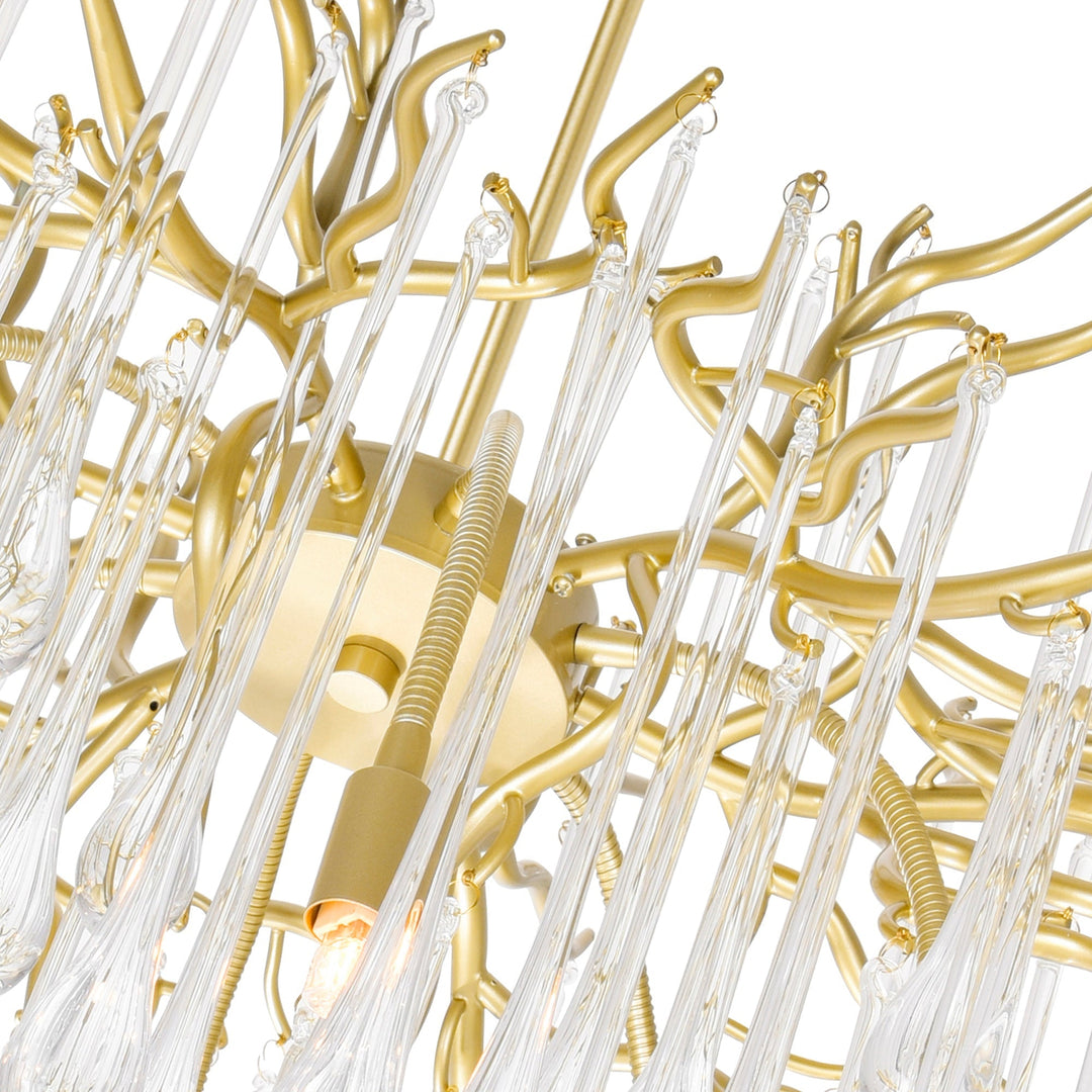 Anita - Chandelier with Crystals