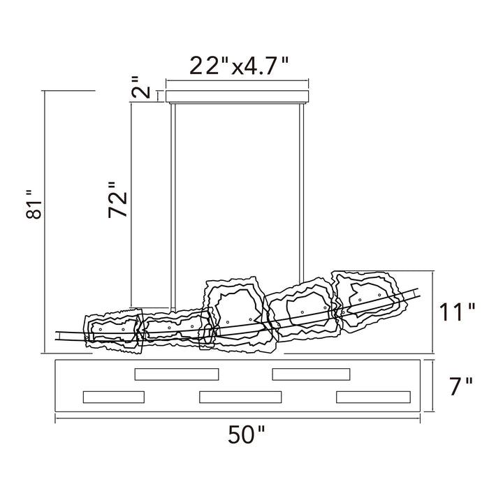 Arcus - LED Chandelier