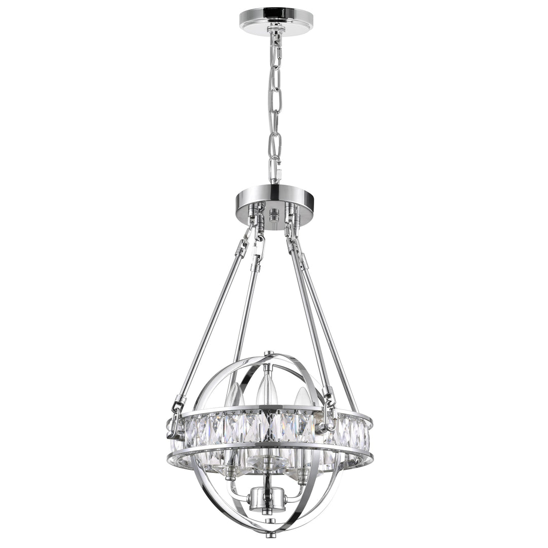 Arkansas - 3 Light Pendant with Crystals