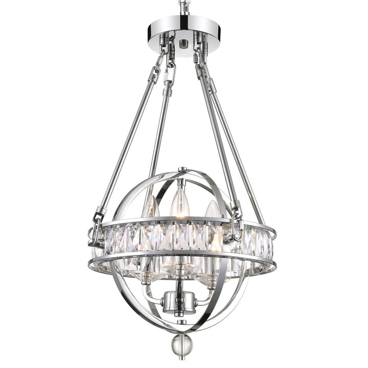 Arkansas - 3 Light Pendant with Crystals