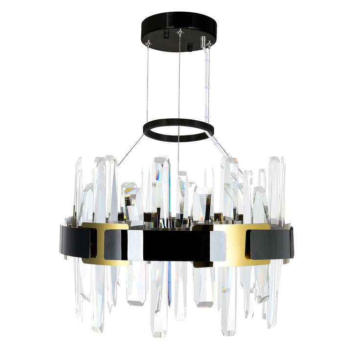 Aya - LED Chandelier with Crystals by CWI Lighting - view 10