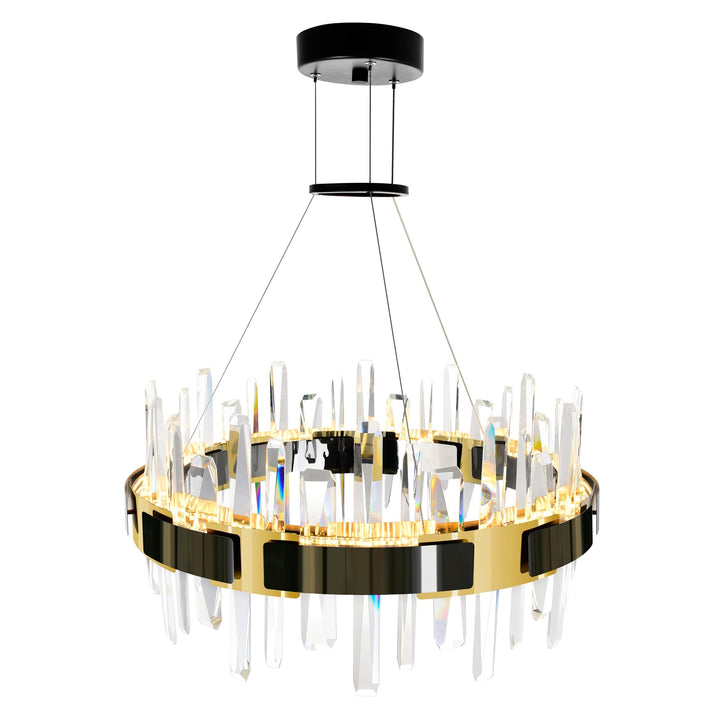 Aya - LED Chandelier with Crystals by CWI Lighting - view 13