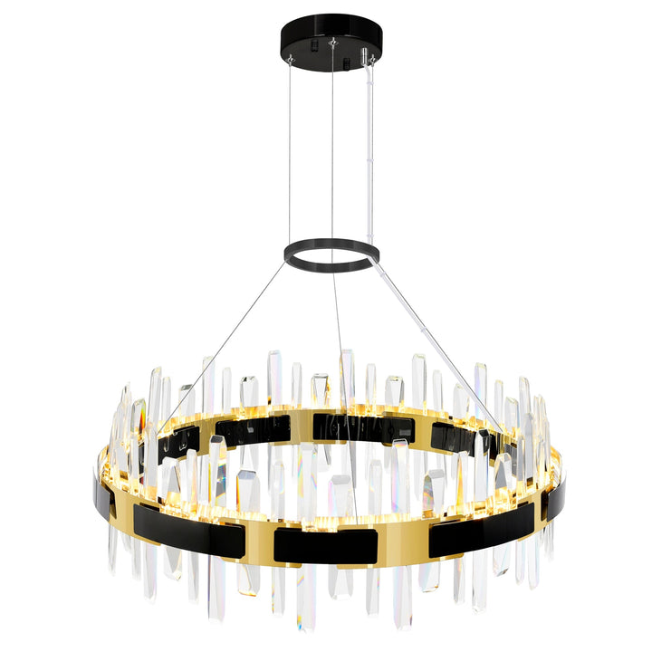 Aya - LED Chandelier with Crystals by CWI Lighting - view 24