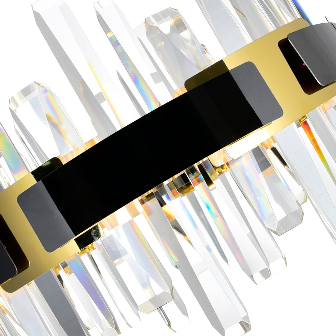 Aya - LED Chandelier with Crystals by CWI Lighting - view 25