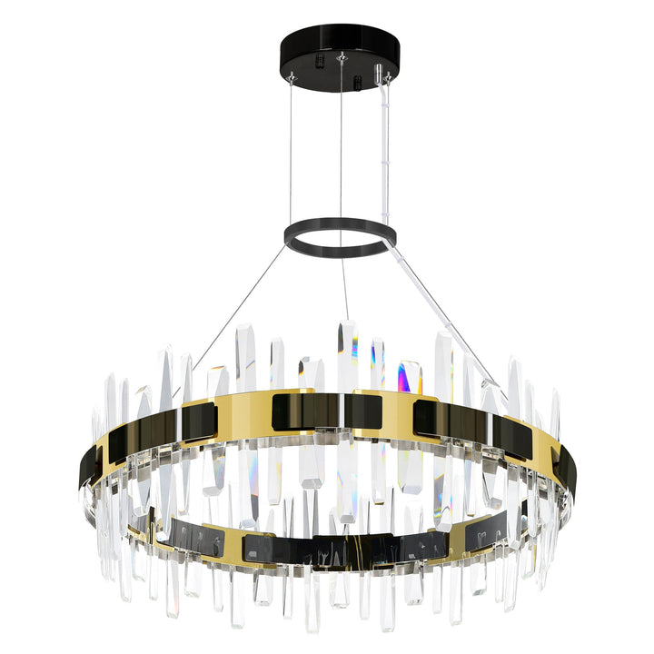 Aya - LED Chandelier with Crystals by CWI Lighting - view 27