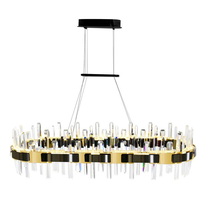 Aya - LED Chandelier with Crystals by CWI Lighting - view 29