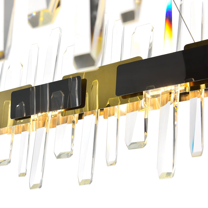 Aya - LED Chandelier with Crystals by CWI Lighting - view 31
