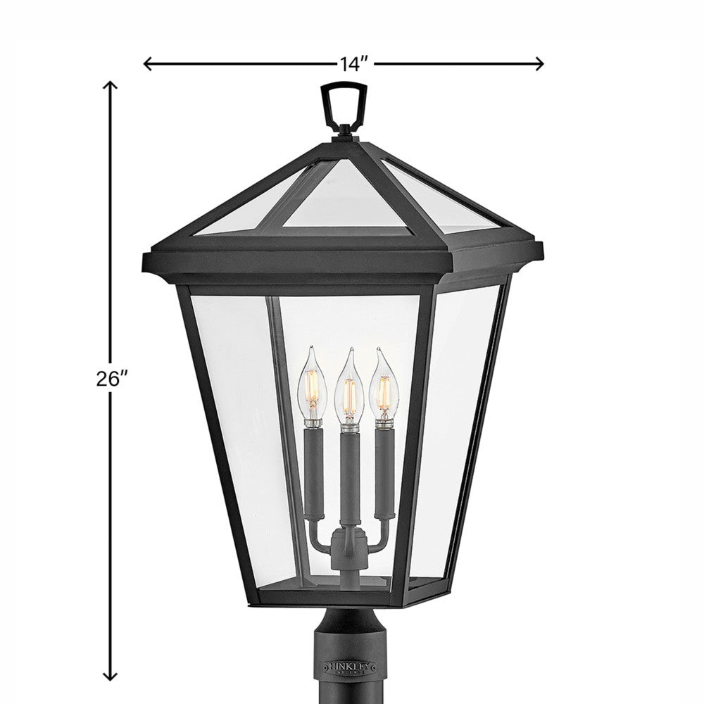 Alford Place Post Mount Lantern