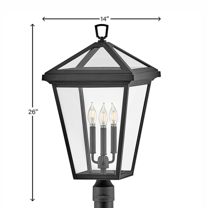 Alford Place Post Mount Lantern