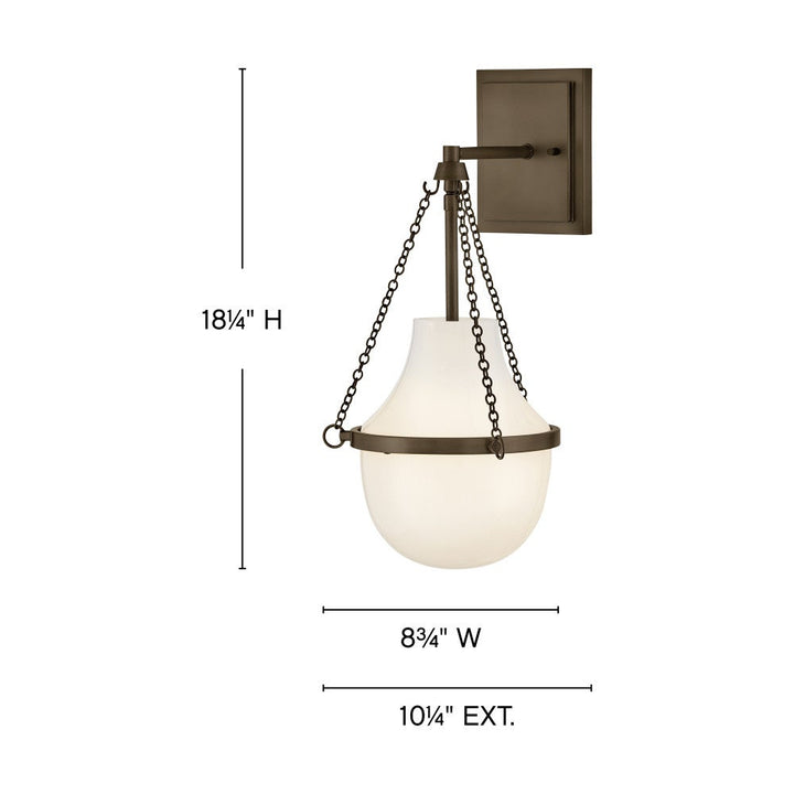 Collins Medium Single Light Sconce