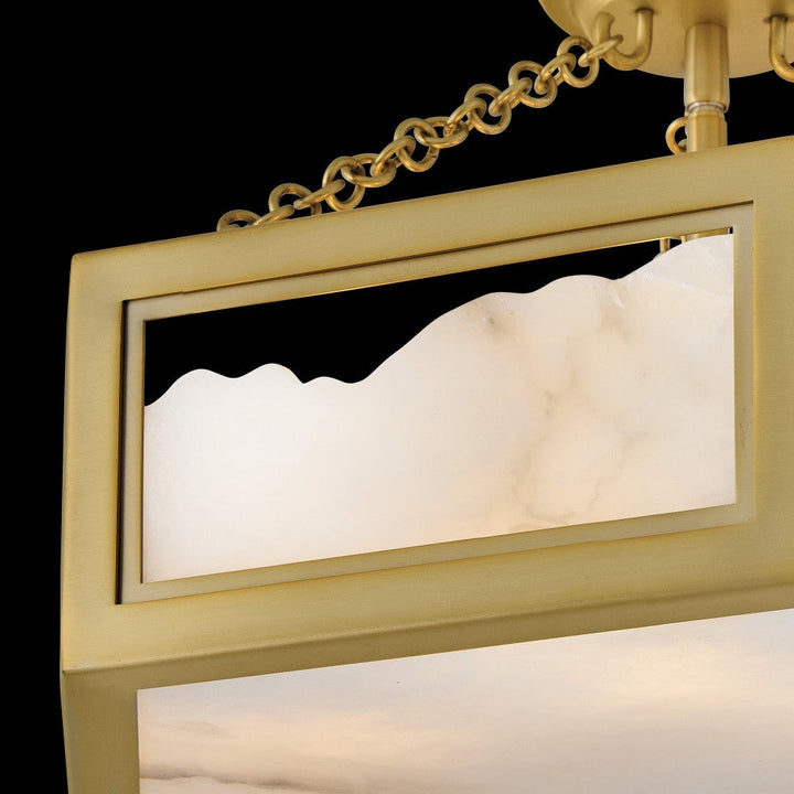 Veleta Medium Semi Flush Mount