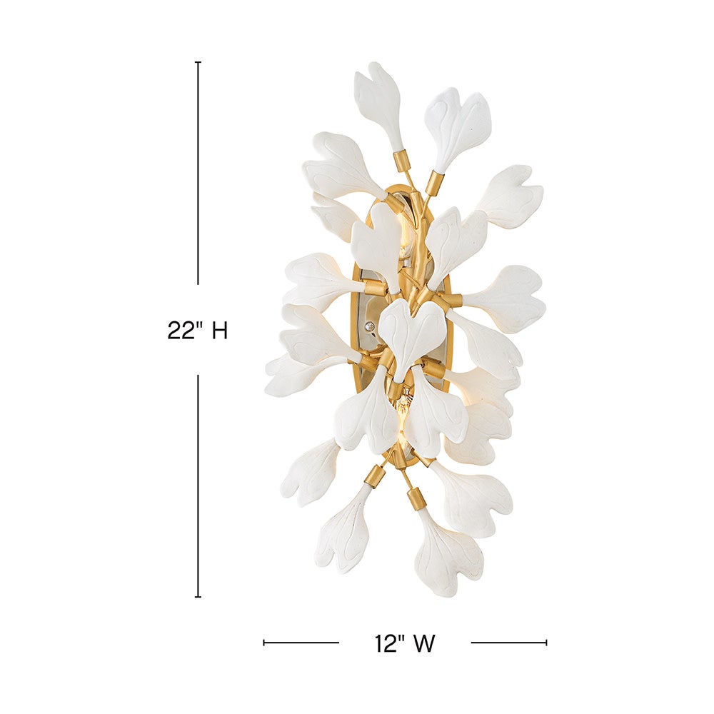 Audra Medium Two Light Sconce