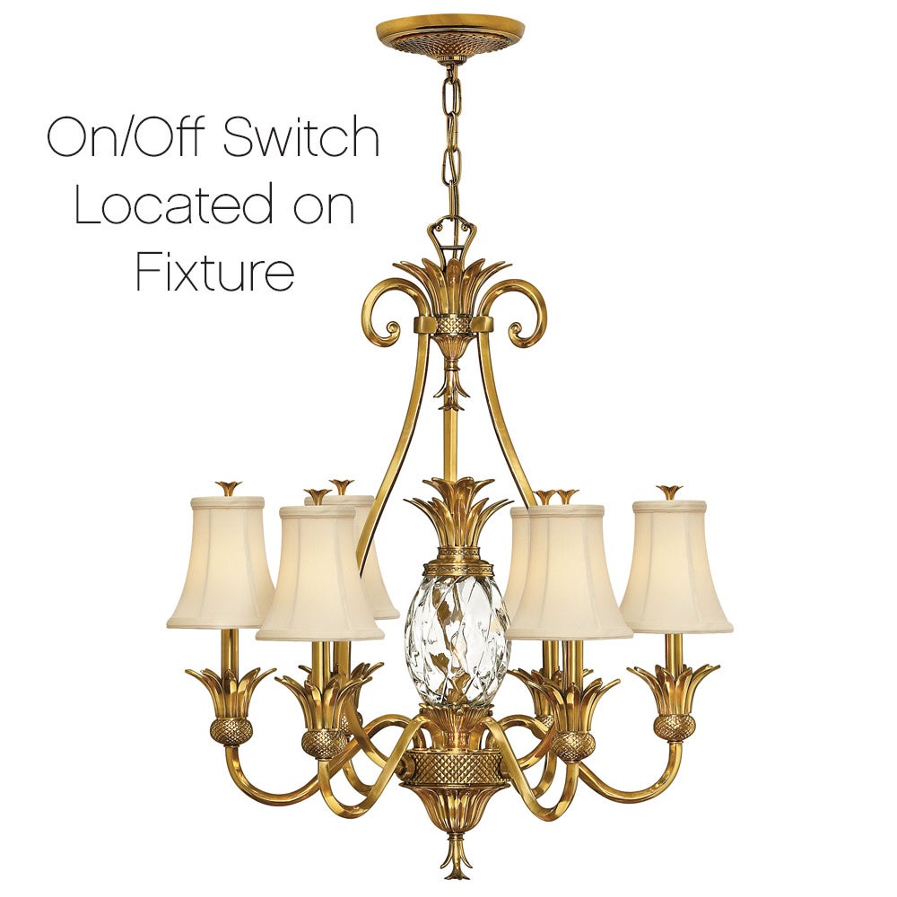 Plantation Single Tier Chandelier by Hinkley - view 18