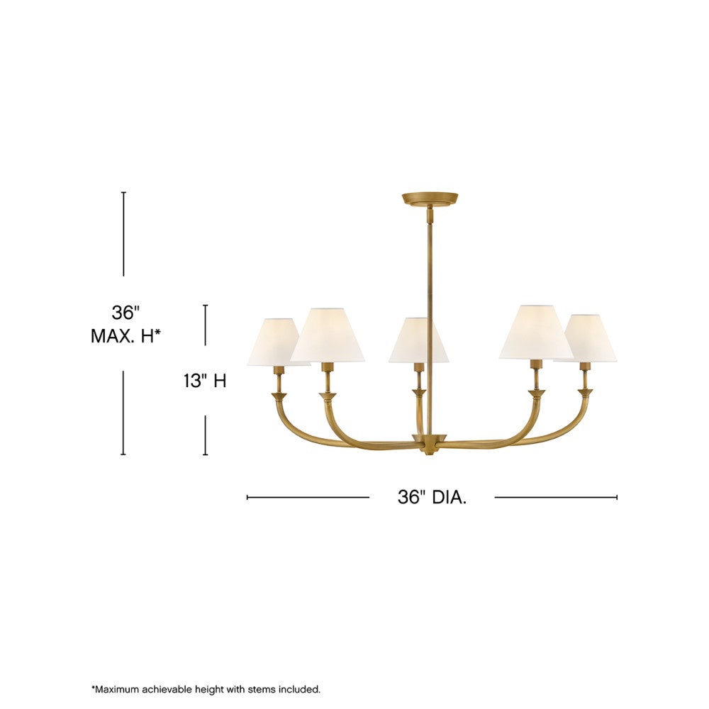 Greta Large Formal Chandelier
