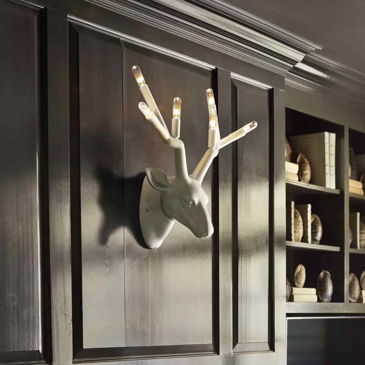 Stag Large Six Light Sconce