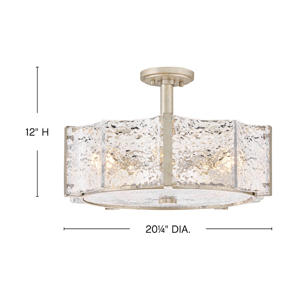Florian Medium Semi-Flush Mount