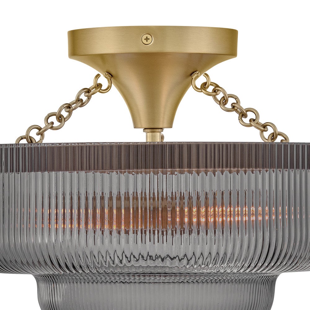 Adella Small Semi-Flush Mount