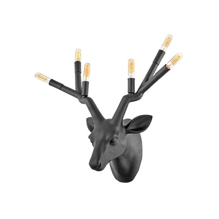 Stag Large Six Light Sconce