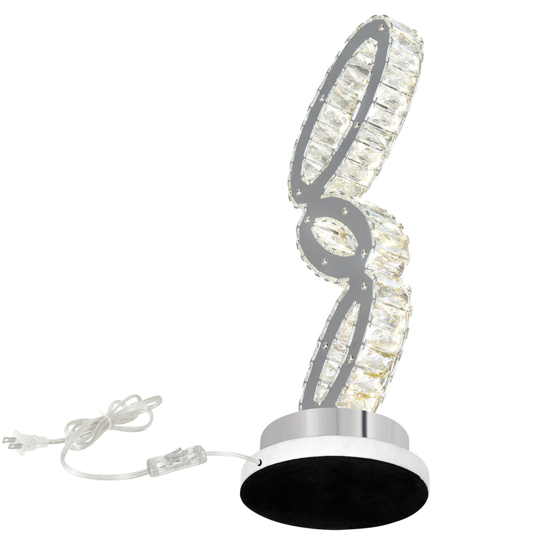 Balanced - LED Table Lamp with Crystals