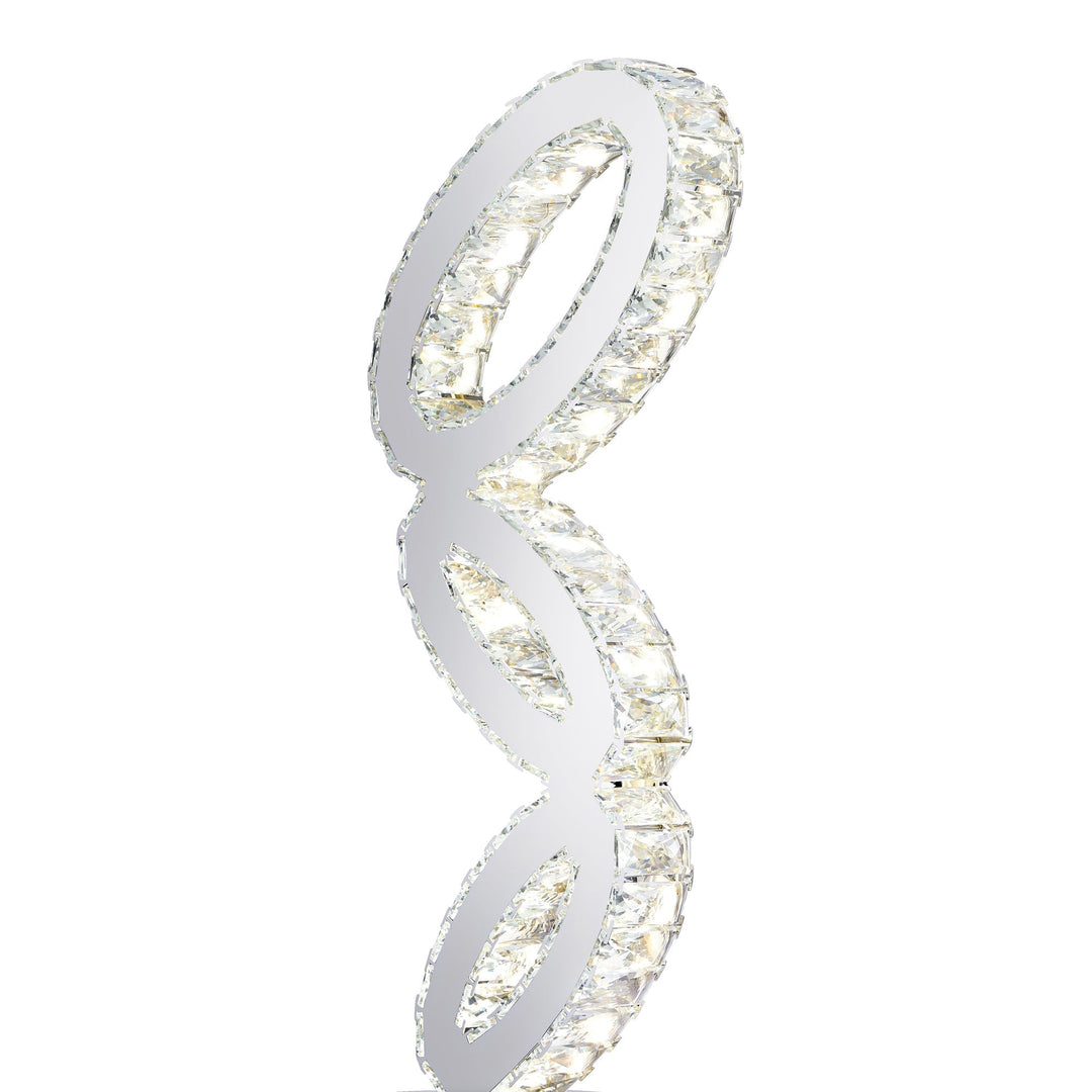 Balanced - LED Table Lamp with Crystals