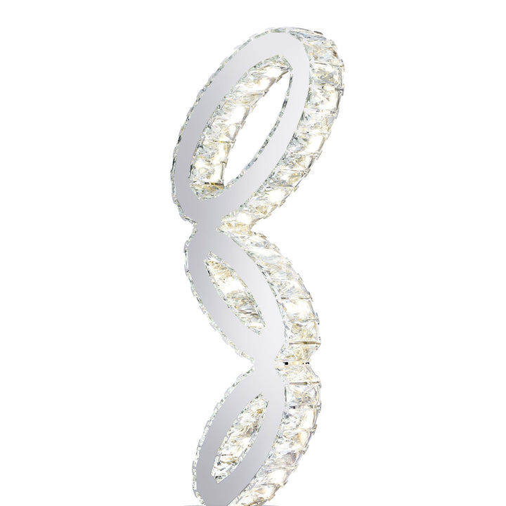 Balanced - LED Table Lamp with Crystals