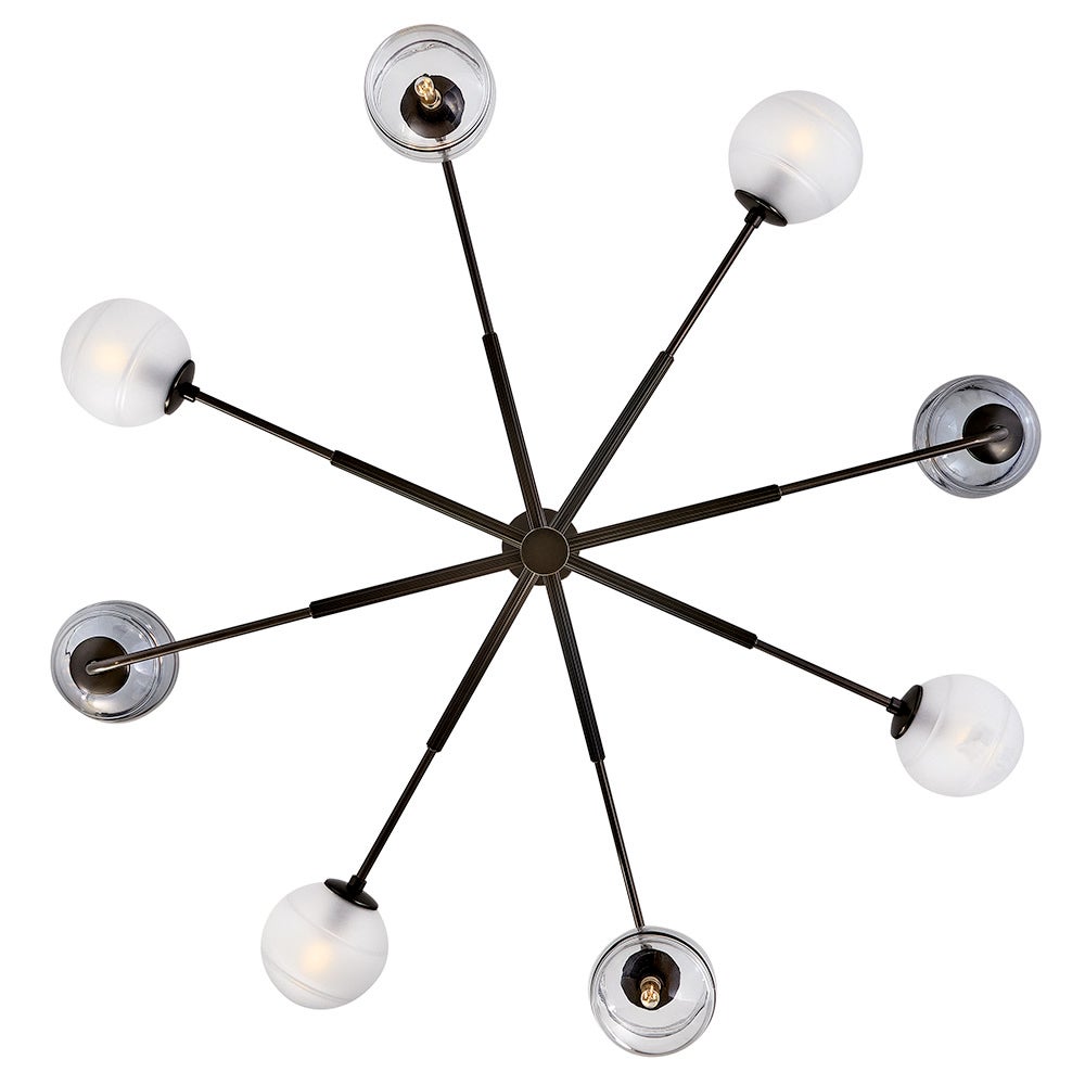 Oberon Large Adjustable Single Tier Chandelier