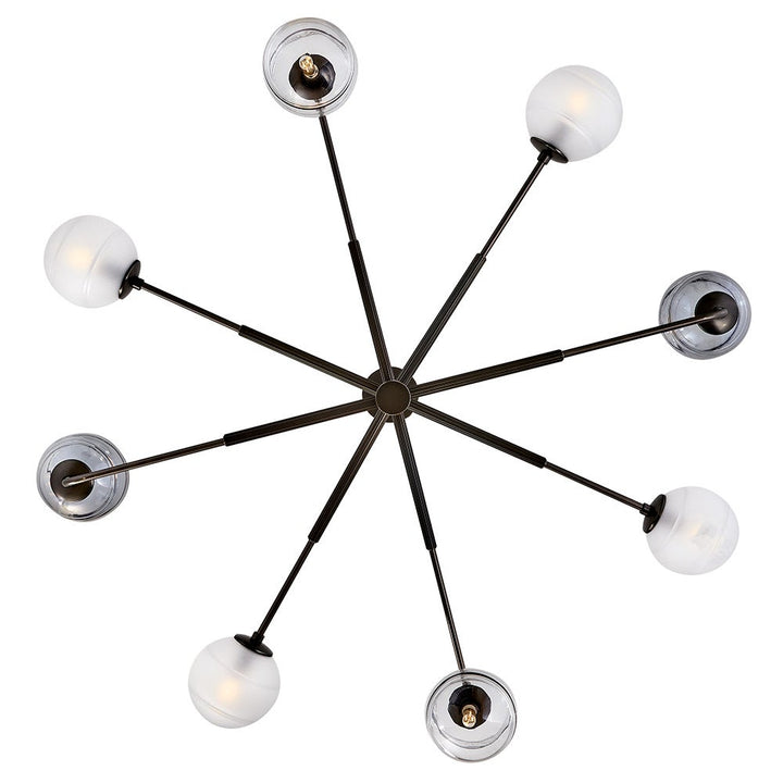 Oberon Large Adjustable Single Tier Chandelier