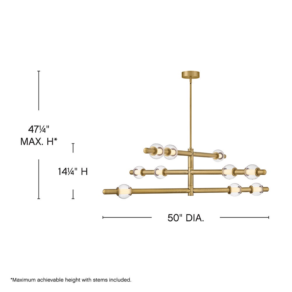 Saxon Large Chandelier