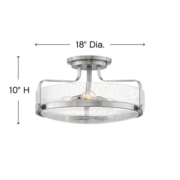 Harper Medium Semi-Flush Mount