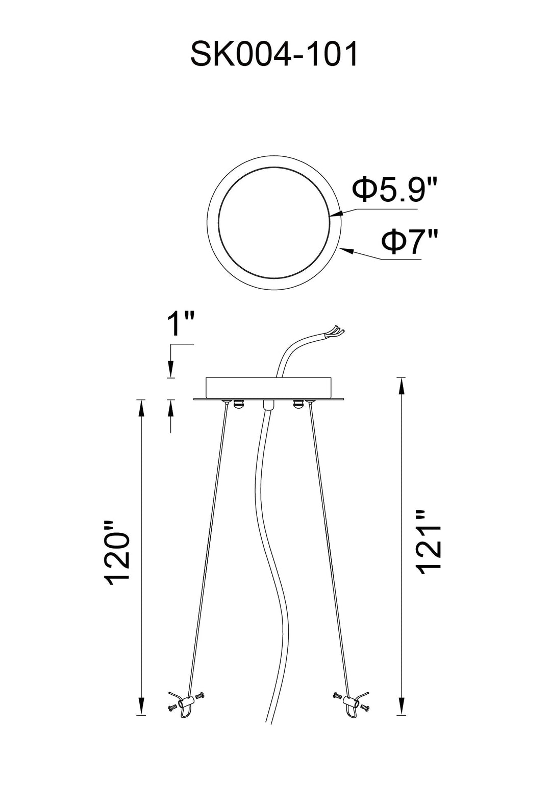 Round Suspension Kit