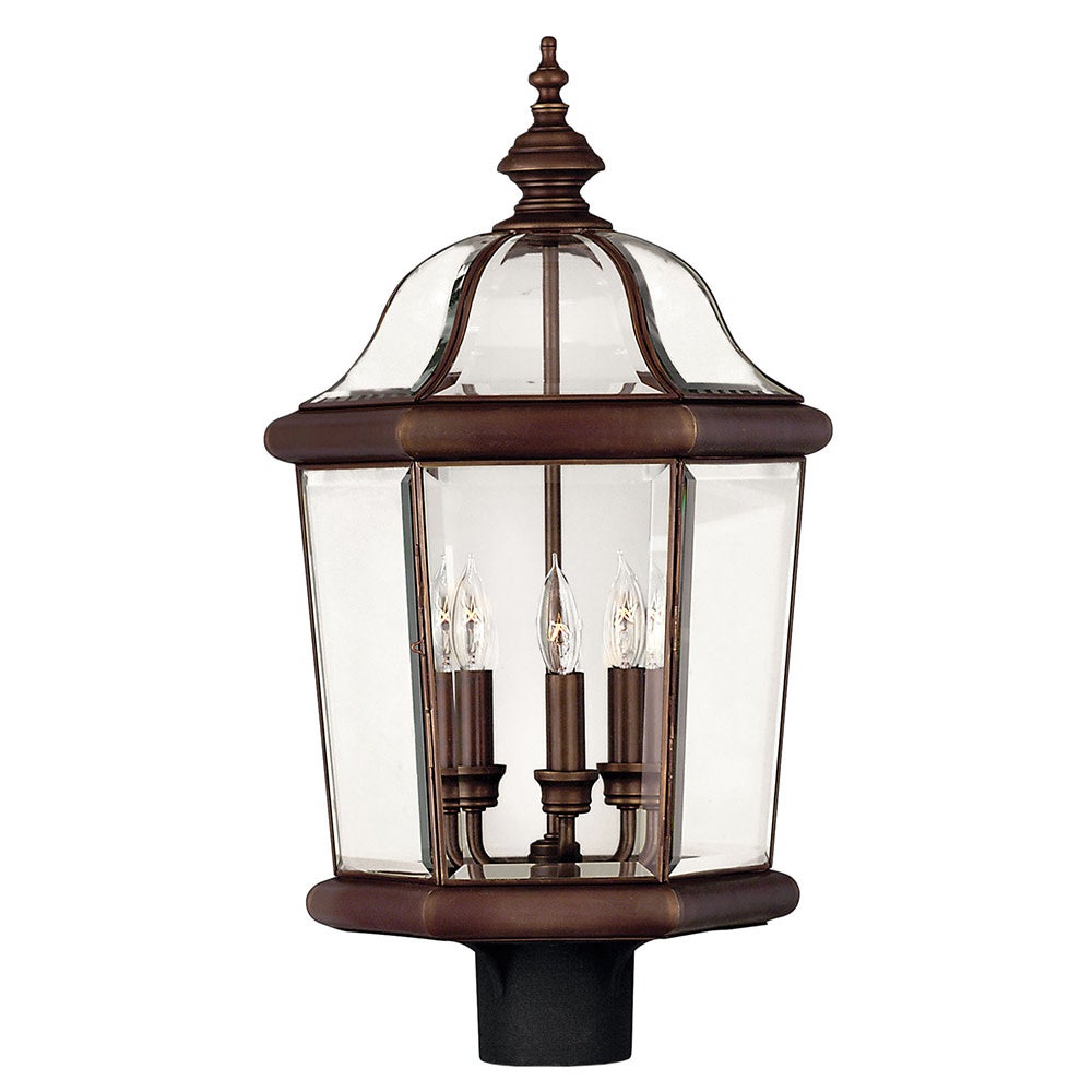 Augusta Large Post Mount Lantern