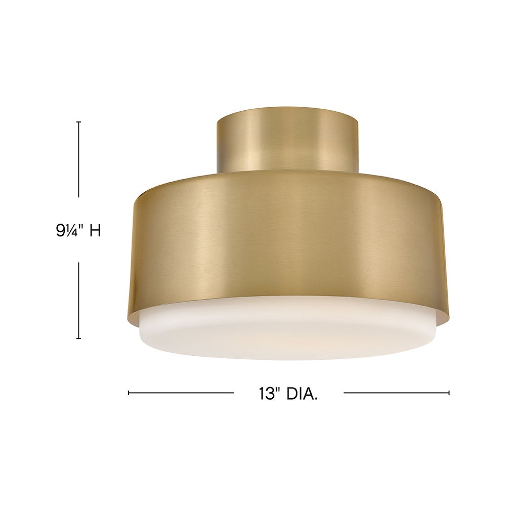Cedric Small Semi-Flush Mount