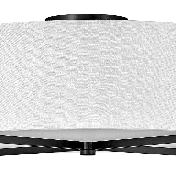Axis Off White Semi-Flush Mount