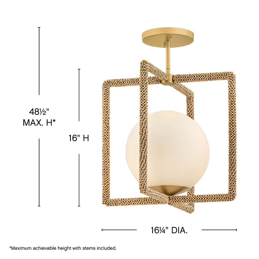 Keona Medium Convertible Semi-Flush Mount