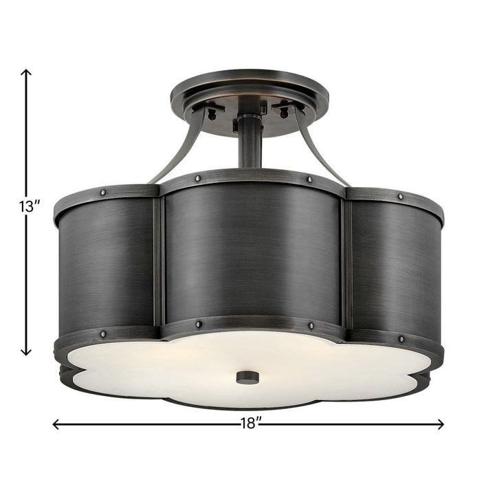 Chance Medium Semi-Flush Mount