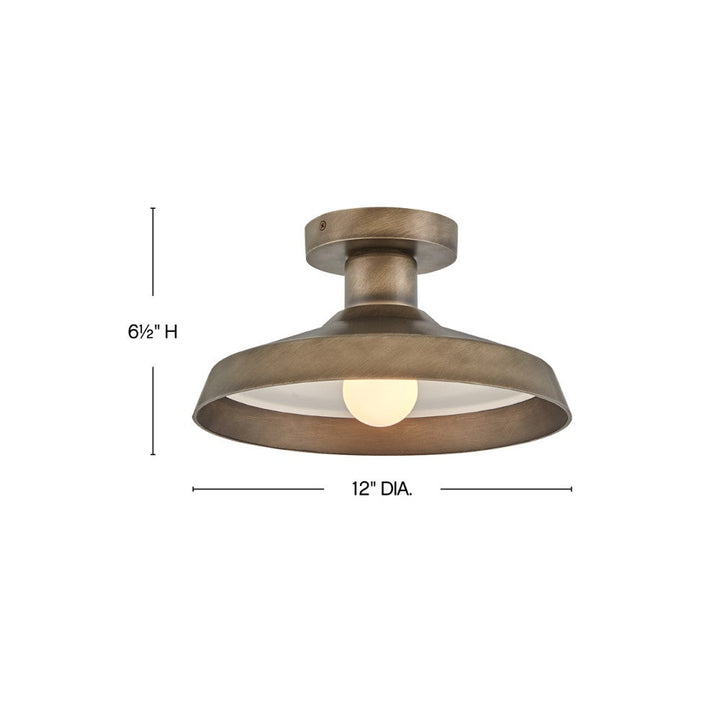 Forge Small Flush Mount