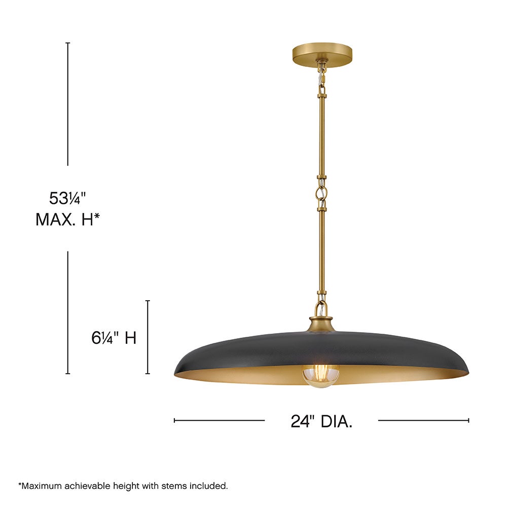 Sadie Large Dome Chandelier