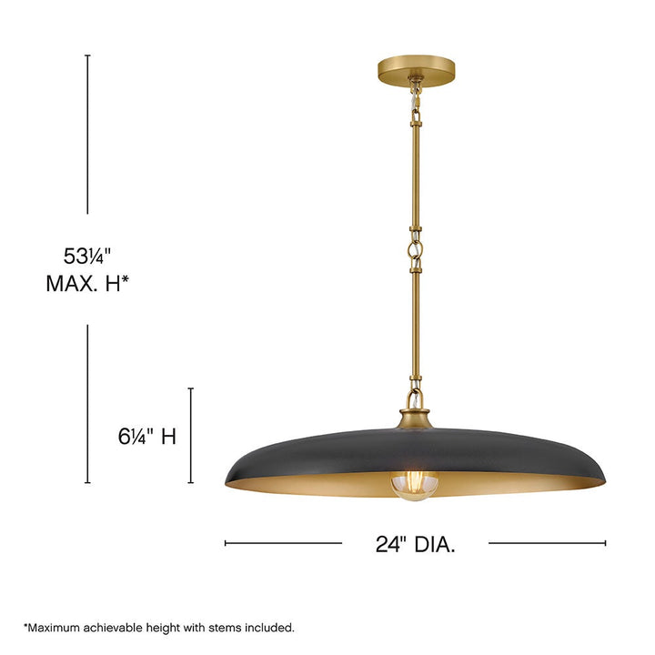 Sadie Large Dome Chandelier