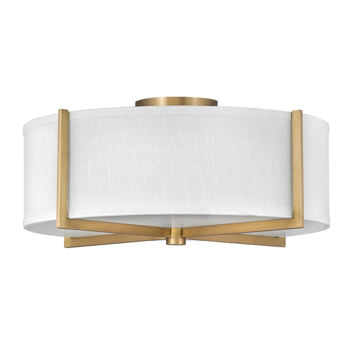 Axis Off White Semi-Flush Mount