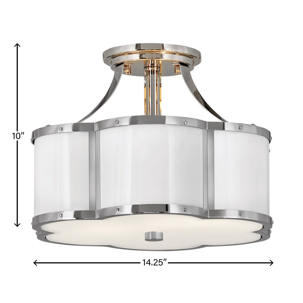 Chance Medium Semi-Flush Mount